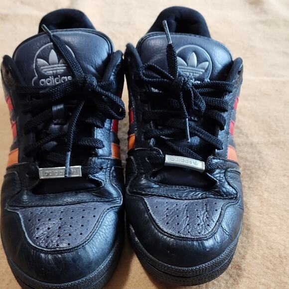 Adidas Sneakers in Black, Red, and Orange - Picture 5 of 8